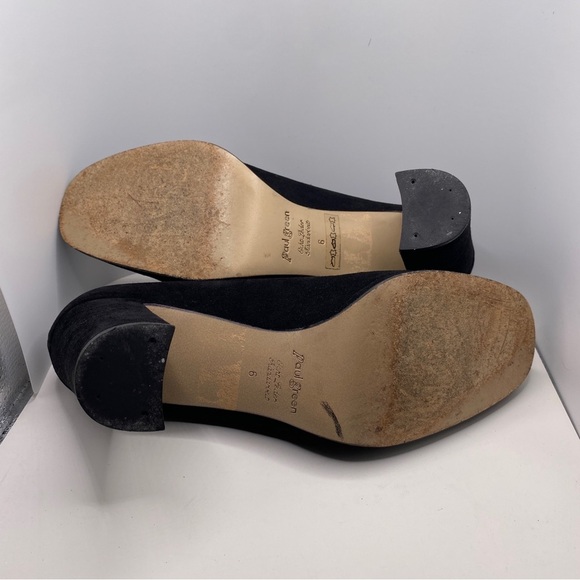 Paul Green Suede Block Heel Pumps - Picture 3 of 6